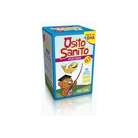 OSITO SANITO PESCADO OMEGA 3 50 GELATINAS MASTICABLES