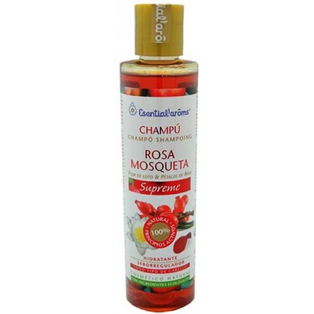 CHAMPÚ ROSA MOSQUETA SUPREME esential aroms comprar precio herbolariomalvarosa.com