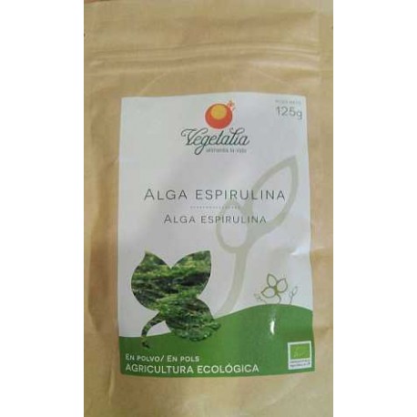 ALGA ESPIRULINA EN POLVO BIO 125GR