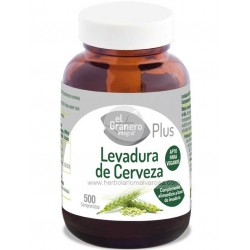 LEVADURA DE CERVEZA 500 COMP DE 400MG