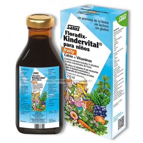 KINDERVITAL JARABE INFANTIL VITAMINAS SALUS 250ML