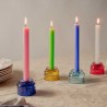 VELAS DE COLORES DE PARAFINA 20CM